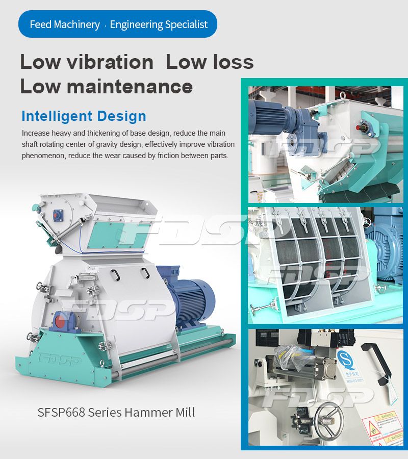 SFSP668 Series Tear Circle Hammer Mill