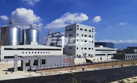 Yunnan Honghe erkin savdo zonasida makkajo'xori chuqur qayta ishlash ishlab chiqarish liniyasini muv