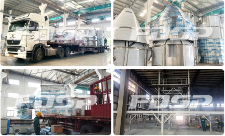 Jinan erkin savdo zonasidagi FDSP aktsiyadorlik jamiyati tomonidan ishlab chiqarilgan soatiga 10 ton