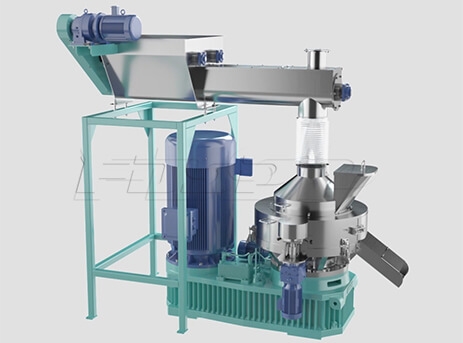 Вертикальная мельница для древесных гранул